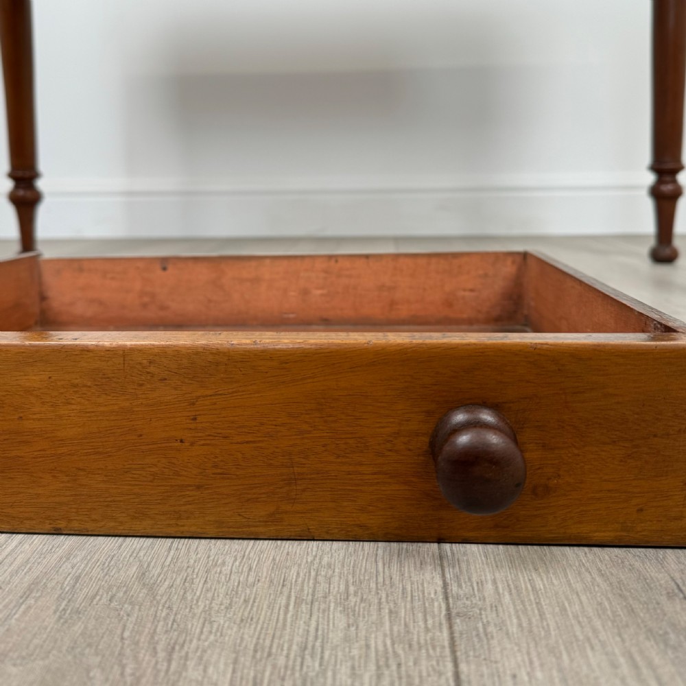 Antique 19th Century Writing Table In Mahogany  View XI