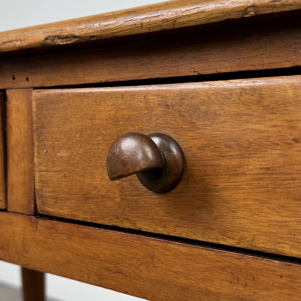 Antique 19th Century Writing Table In Mahogany  View XII