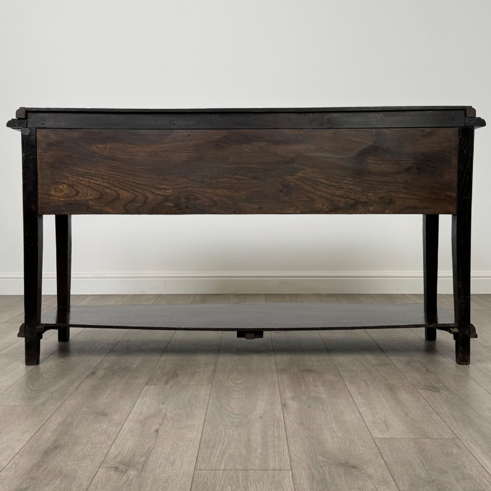 Antique 18th Century Good Quality Dresser Base In Oak  View V