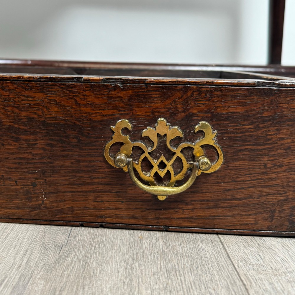 Antique 18th Century Good Quality Dresser Base In Oak  View XI