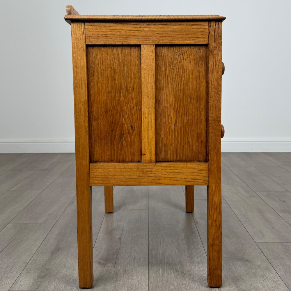 Antique 20th Century Small Golden Oak Chest Of Drawers  View VII