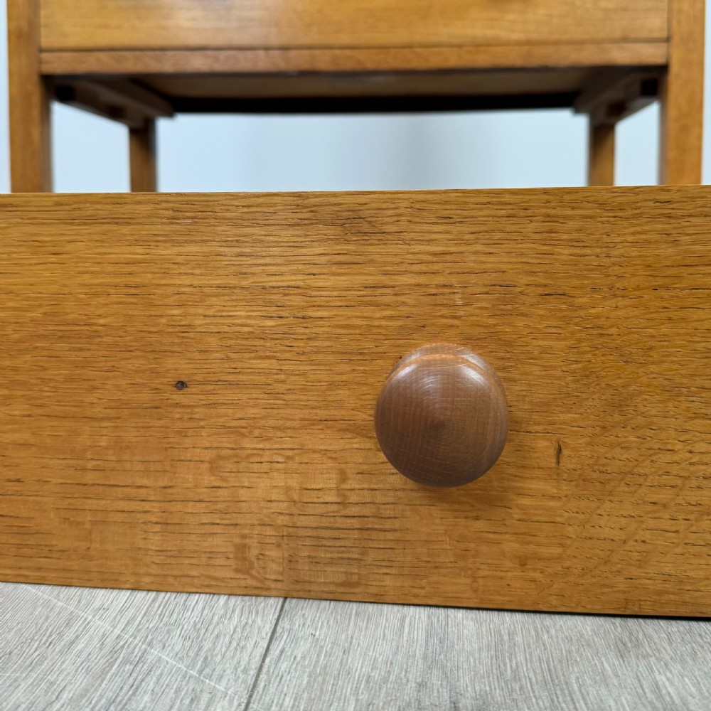 Antique 20th Century Small Golden Oak Chest Of Drawers  View XI