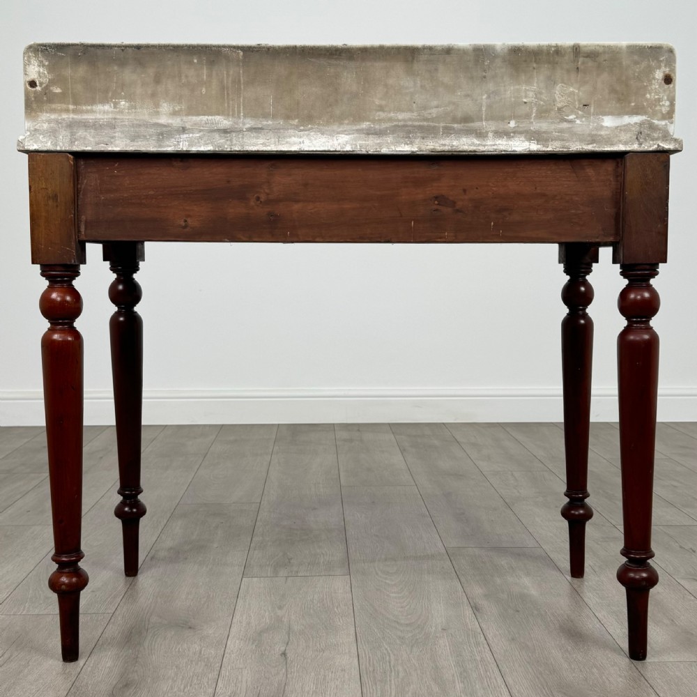 Antique 19th Century Marble Top Washstand In Mahogany View V