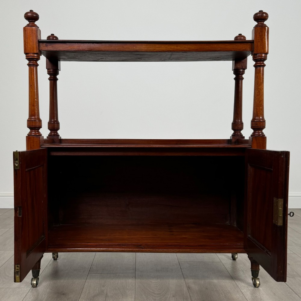 Antique 19th Century Small Mahogany Buffet Of Fine Quality  View II