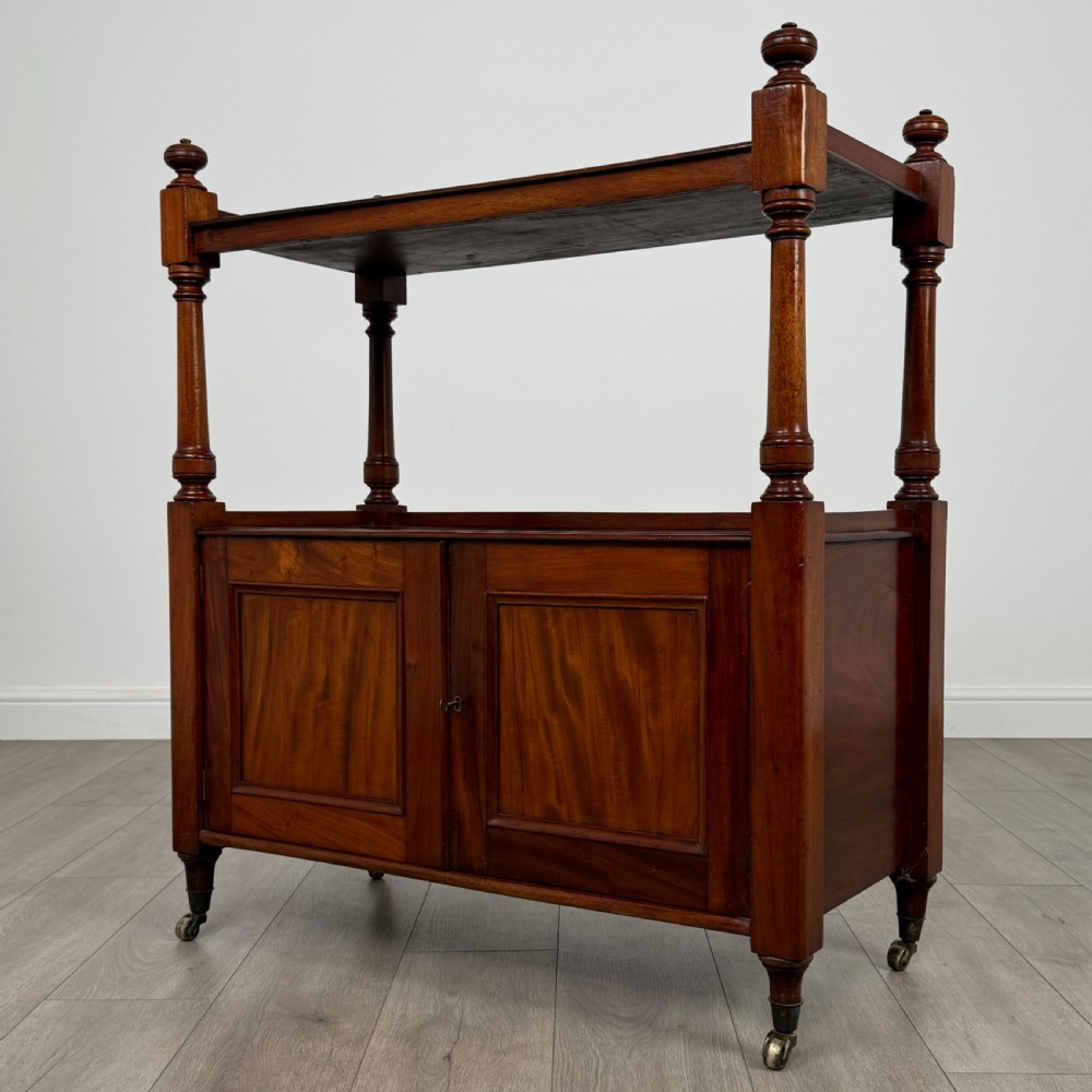 Antique 19th Century Small Mahogany Buffet Of Fine Quality  View III