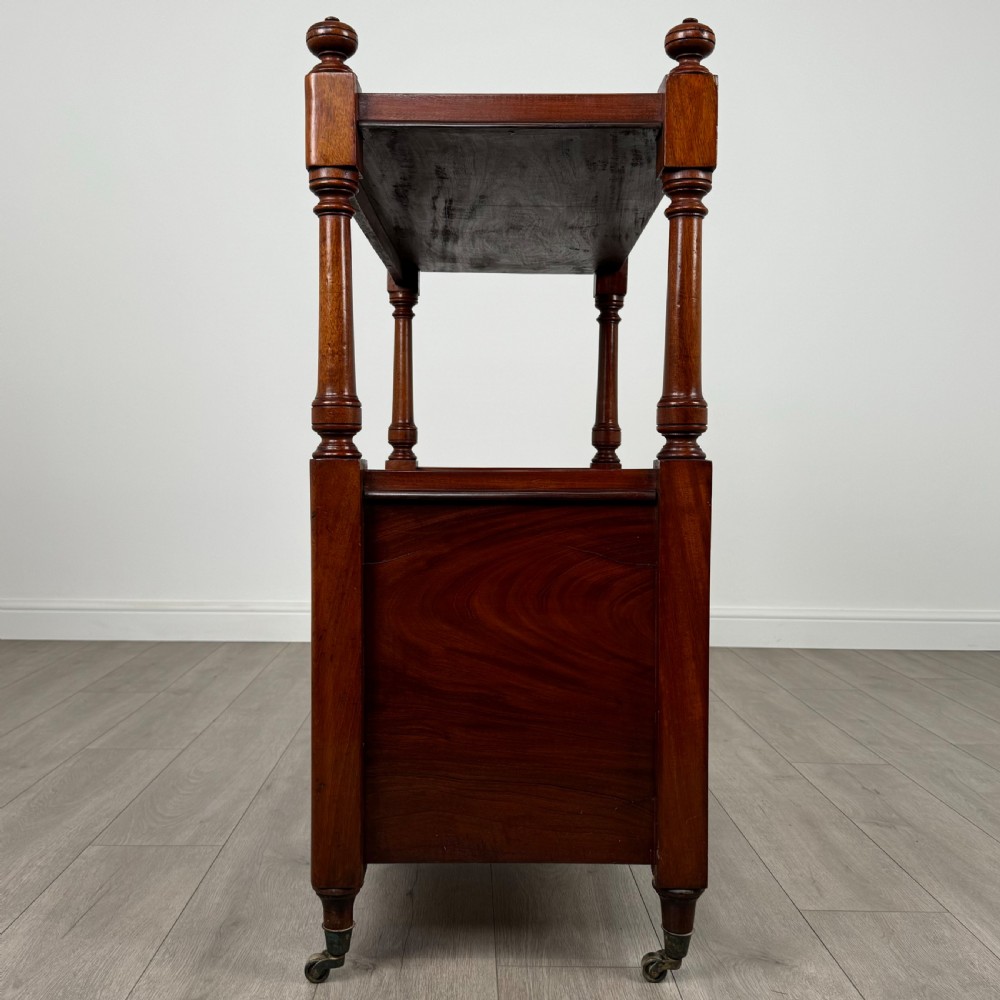 Antique 19th Century Small Mahogany Buffet Of Fine Quality  View IV