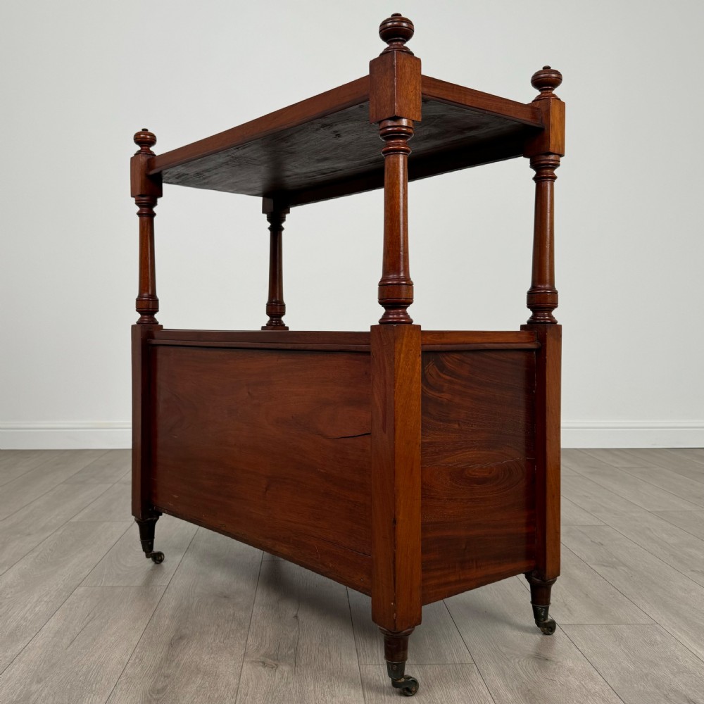 Antique 19th Century Small Mahogany Buffet Of Fine Quality  View VII