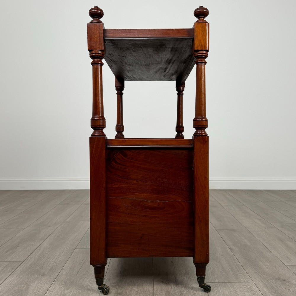 Antique 19th Century Small Mahogany Buffet Of Fine Quality  View VIII