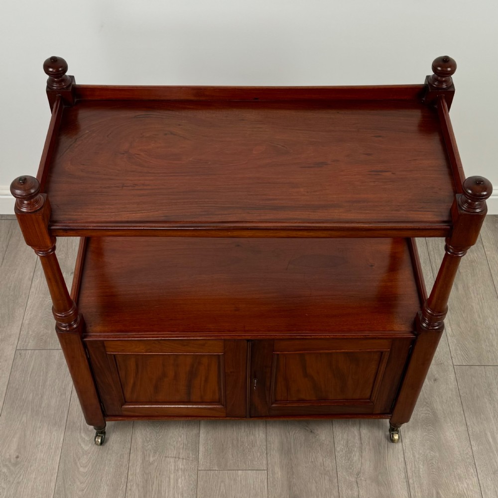 Antique 19th Century Small Mahogany Buffet Of Fine Quality  View X