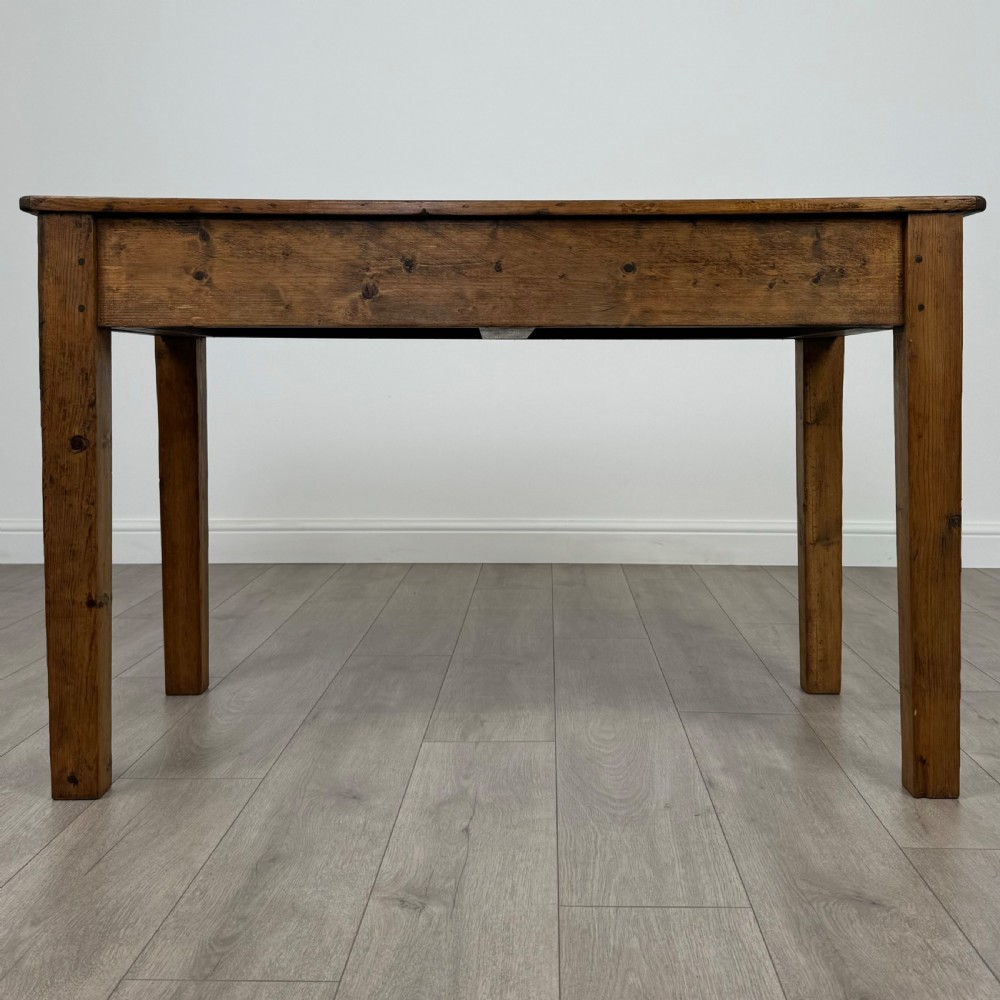  Antique 20th Century Good Quality Pine Writing Table View V