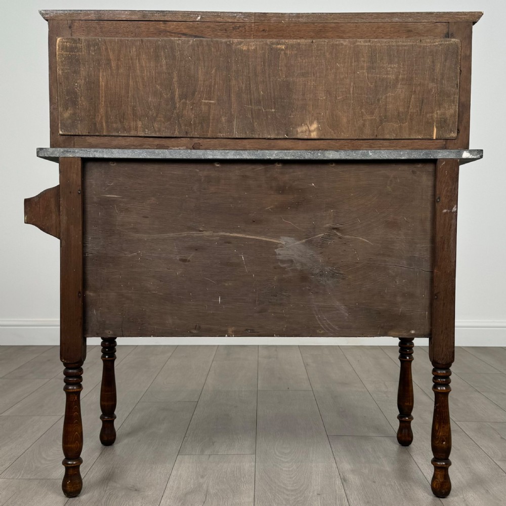 Antique 20th Century Washstand In Oak  View VI