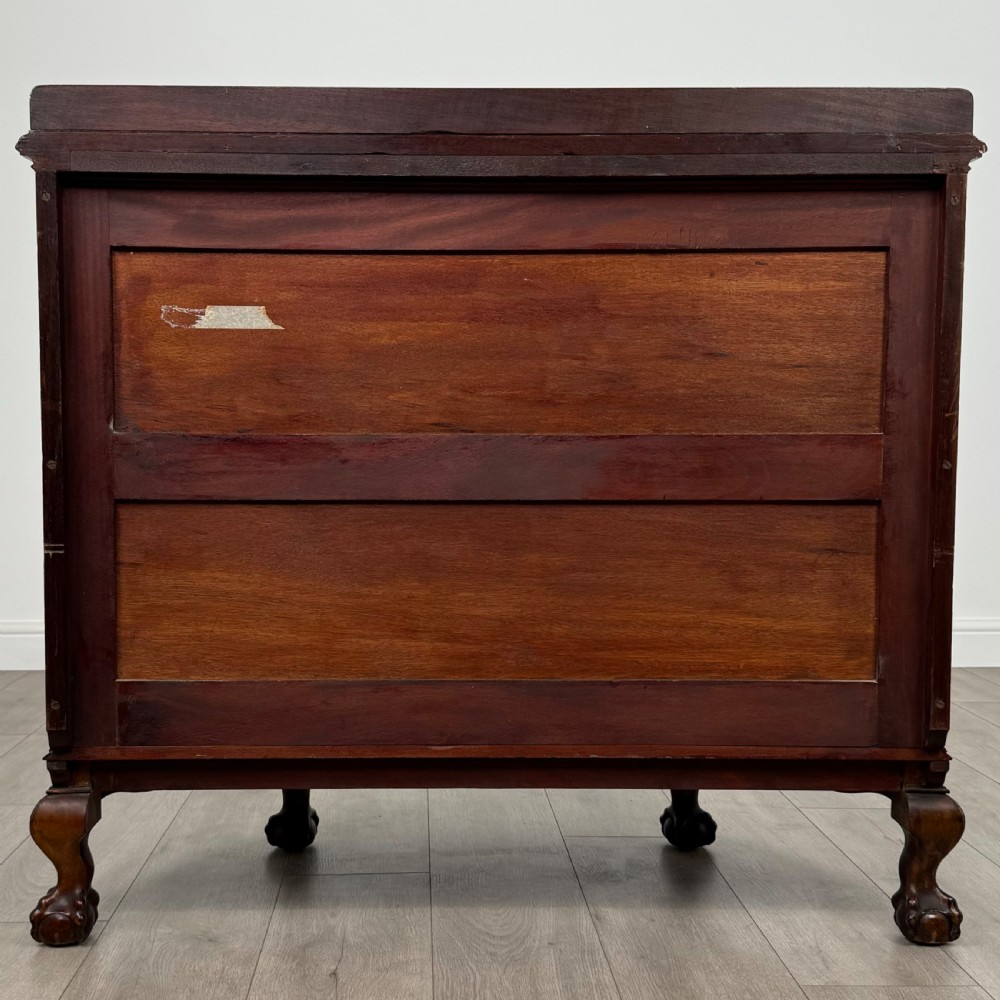 Antique 20th Century Demi-Lune Cupboard In Mahogany  View VI