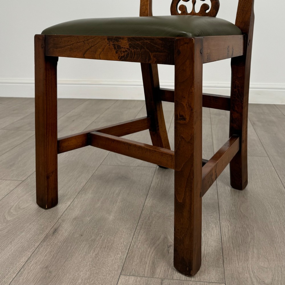  Antique 20th Century Set Of 4 Mahogany Dining Chairs  View V