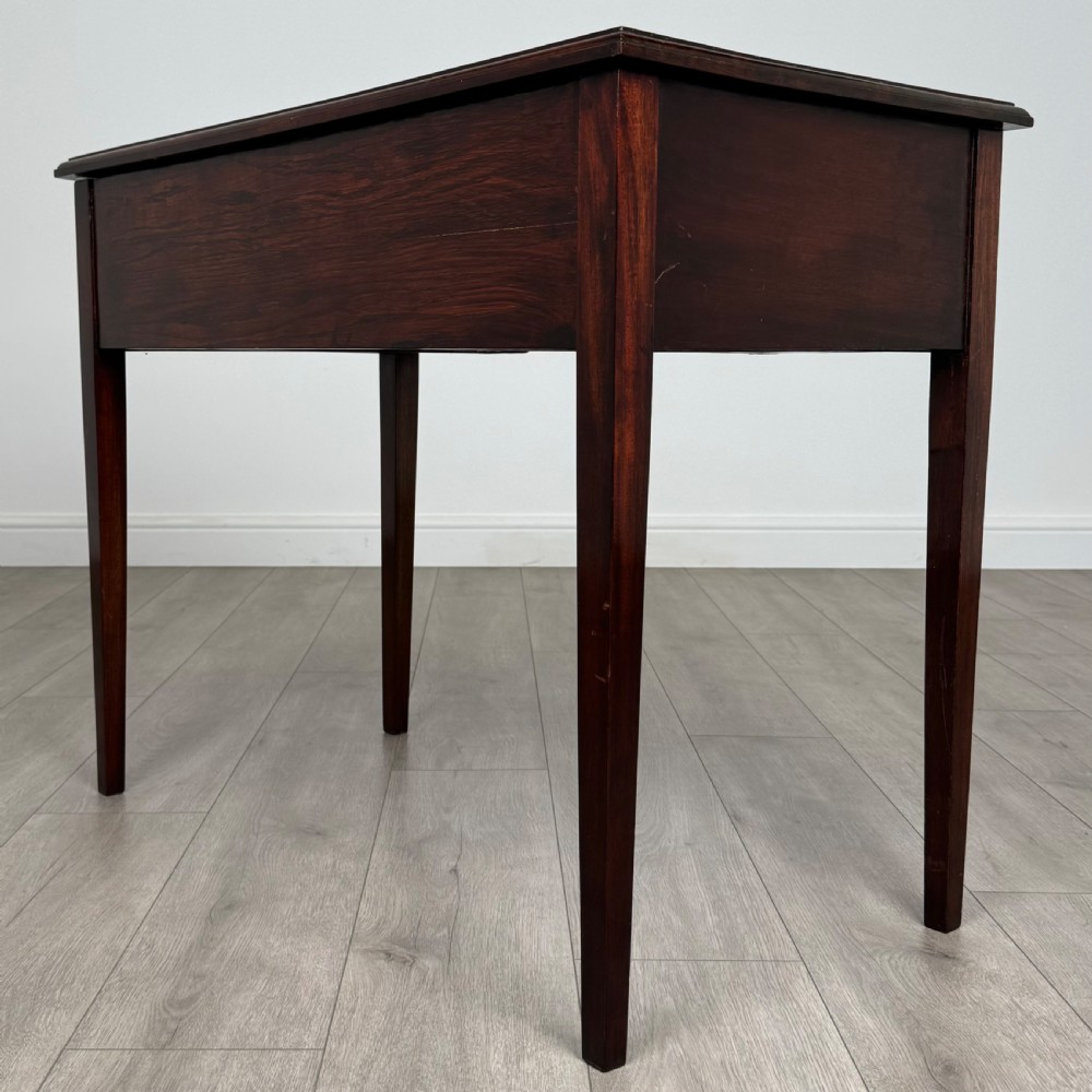 Antique 20th Century Writing Table In Mahogany  View VI