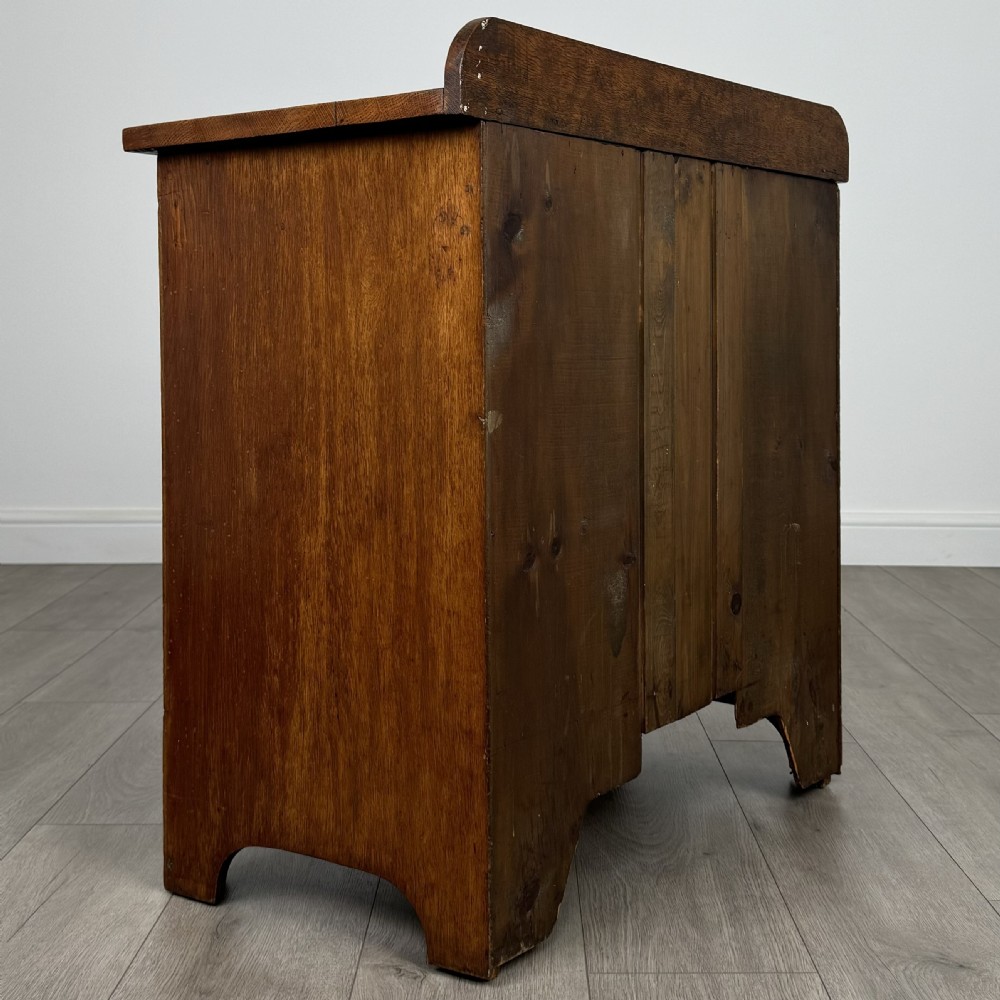 Antique 20th Century Art Nouveau Style Cupboard In Oak  View V