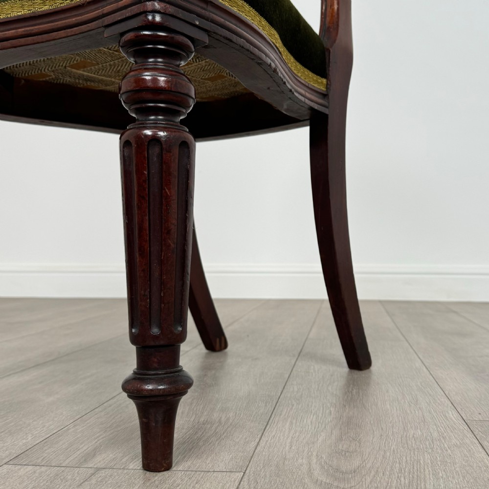 Antique 19th Century Set Of 4 Mahogany Dining Chairs  View VI