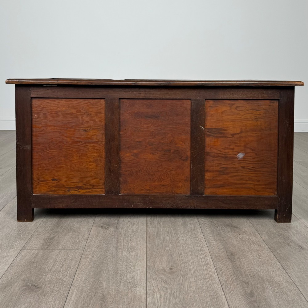  Antique 20th Century Blanket Box In Oak  View IV