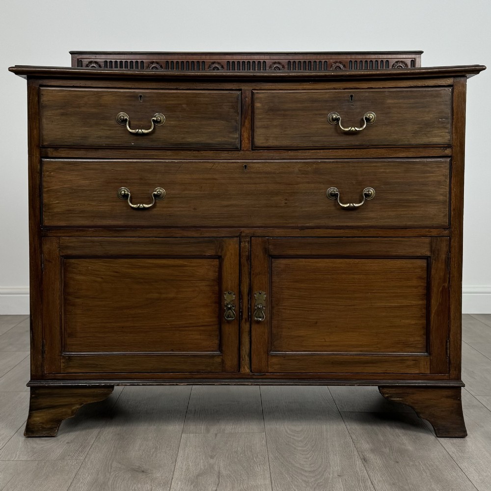  Antique 20th Century Cupboard In Walnut