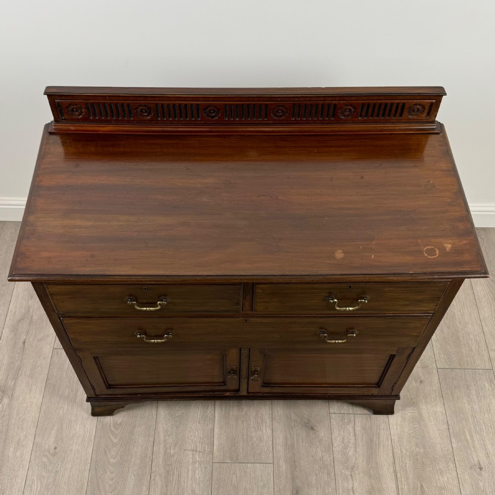 Antique 20th Century Cupboard In Walnut View X