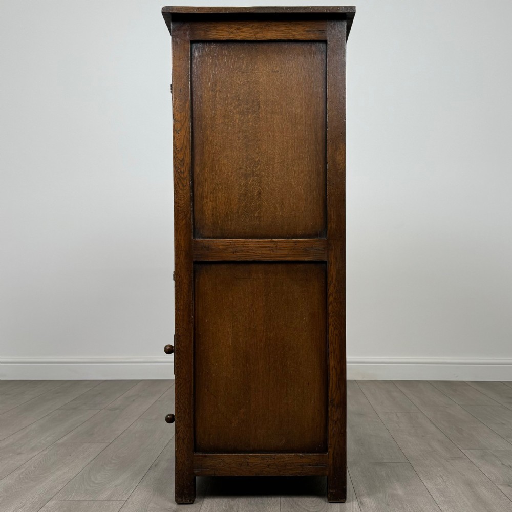 Antique 20th Century Cupboard In Oak  View IV
