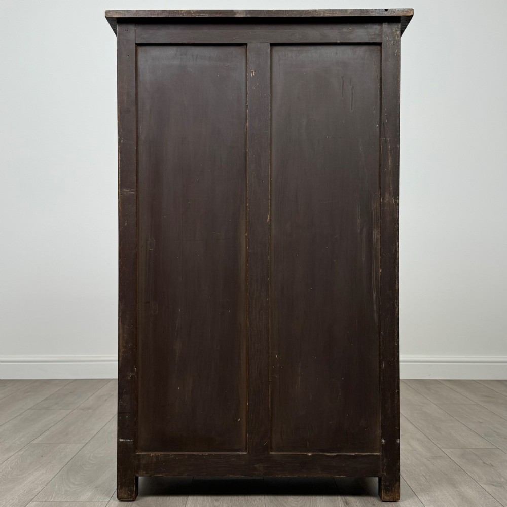 Antique 20th Century Cupboard In Oak  View VI