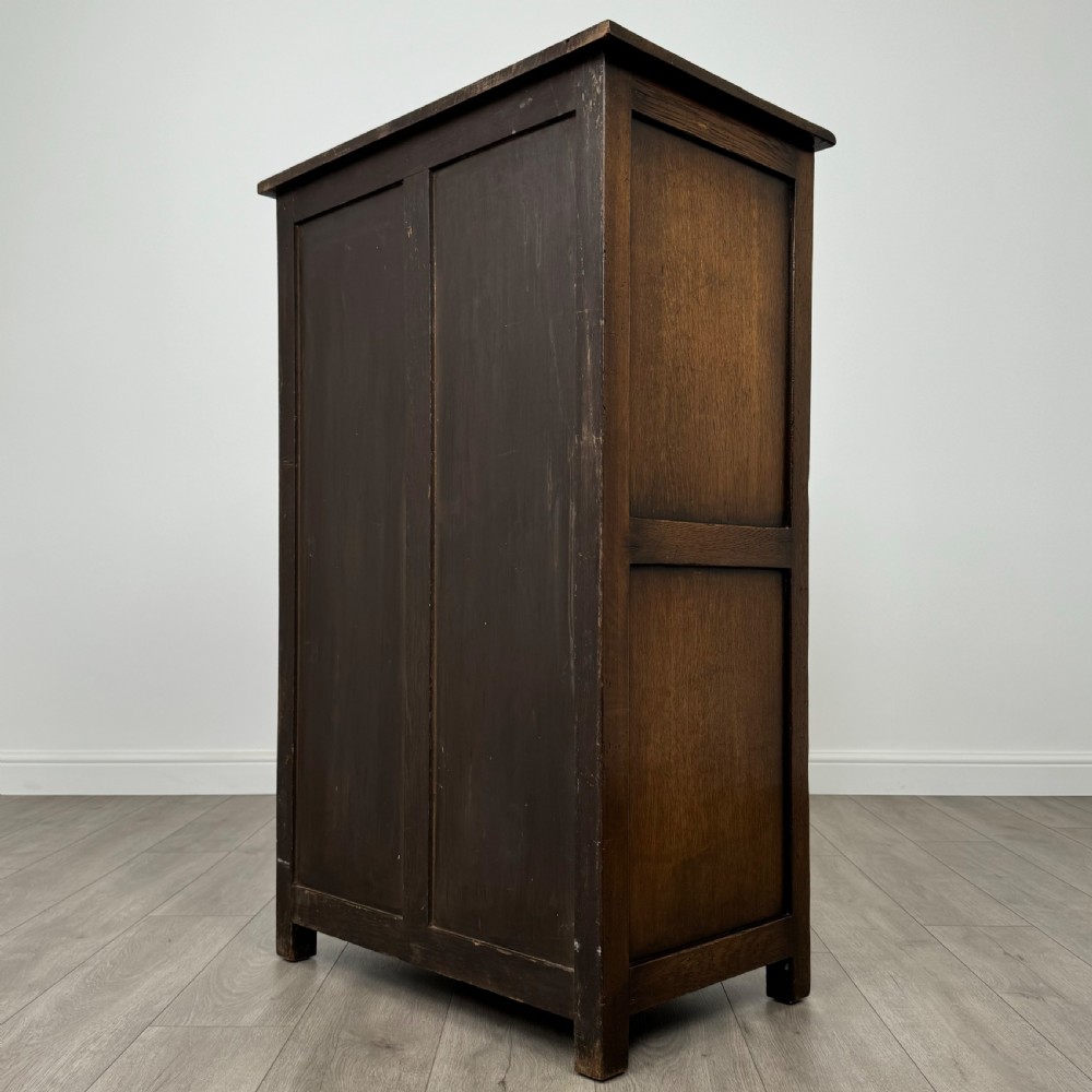 Antique 20th Century Cupboard In Oak  View VII