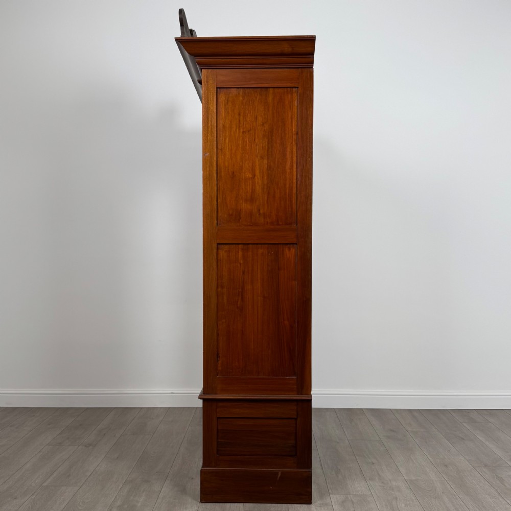 Antique 20th Century Art Nouveau Style Wardrobe In Burr Walnut  View XIII