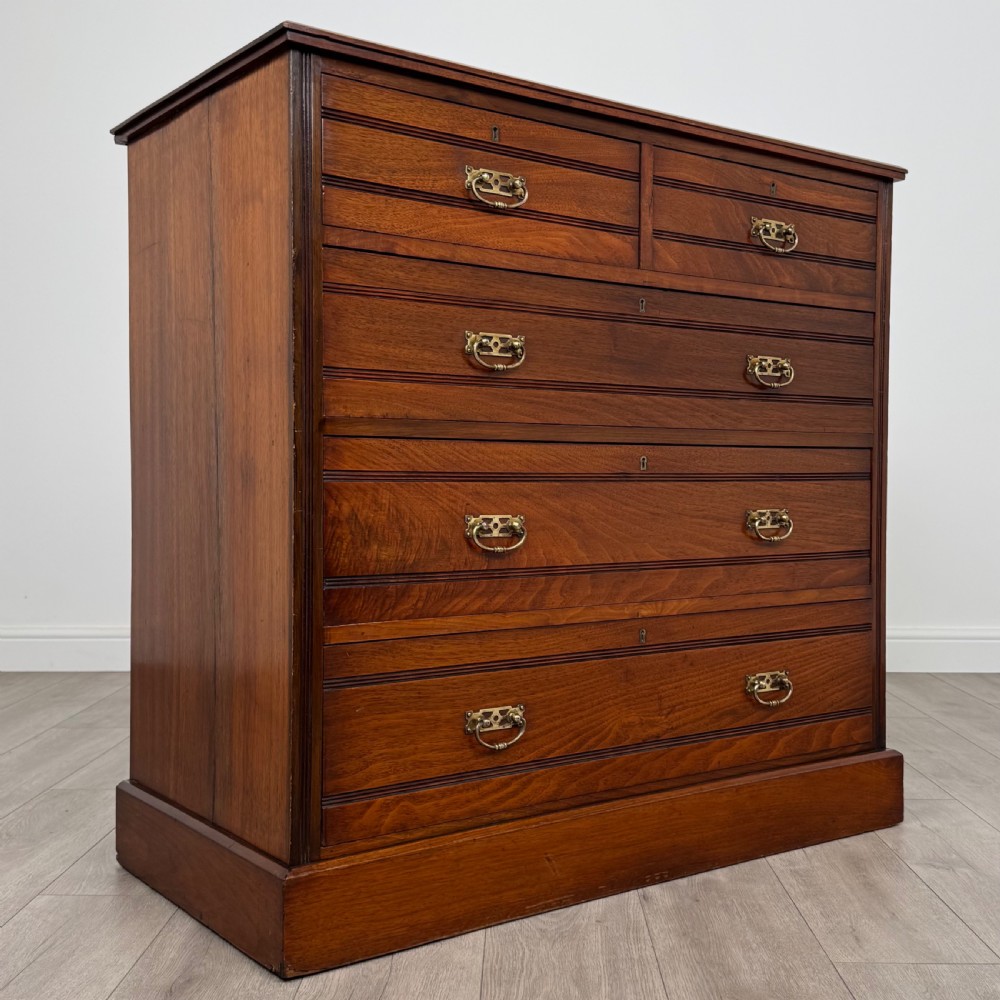 Antique 20th Century Chest Of Drawers In Mahogany  View VIII