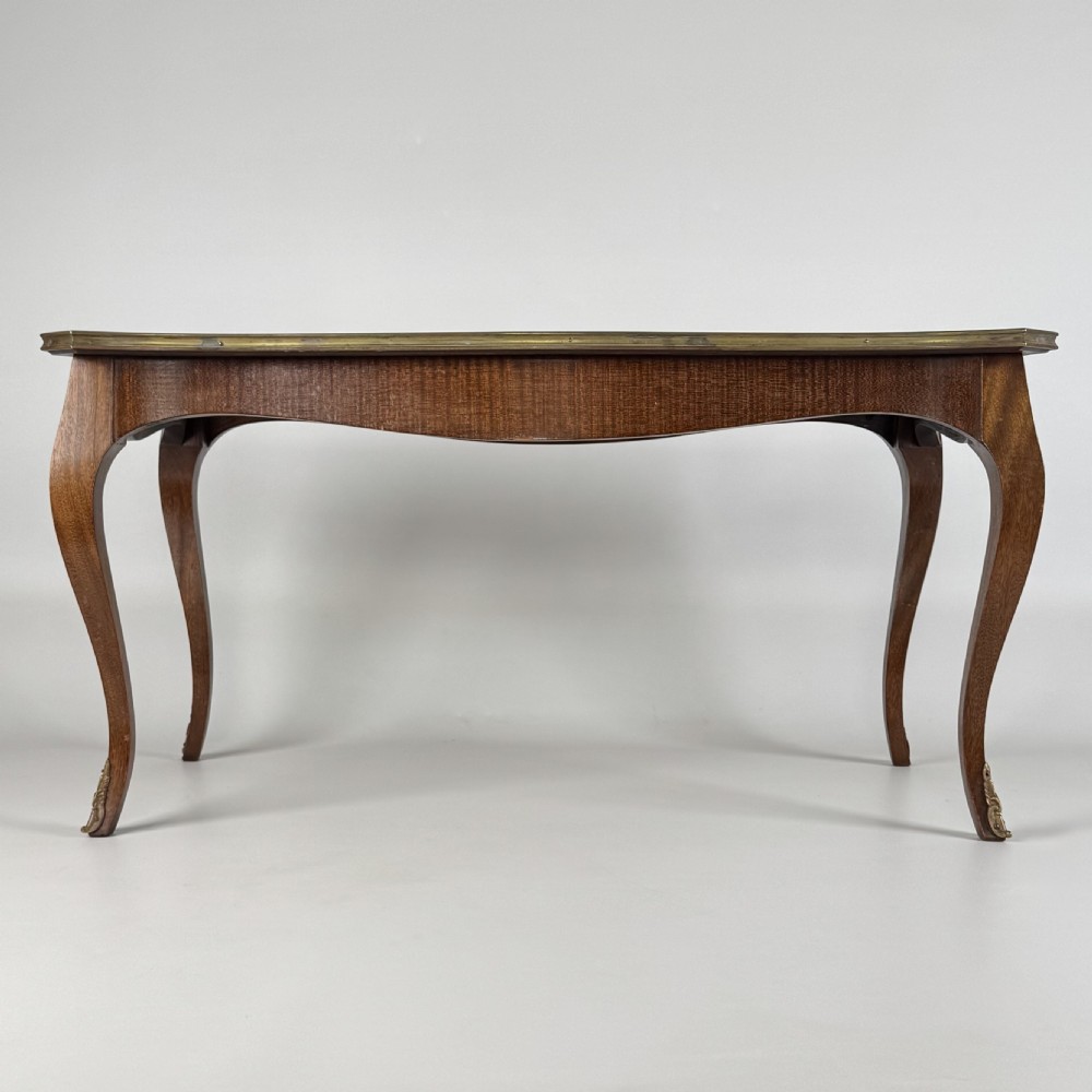  Antique 20th Century French Coffee Table In Mahogany 