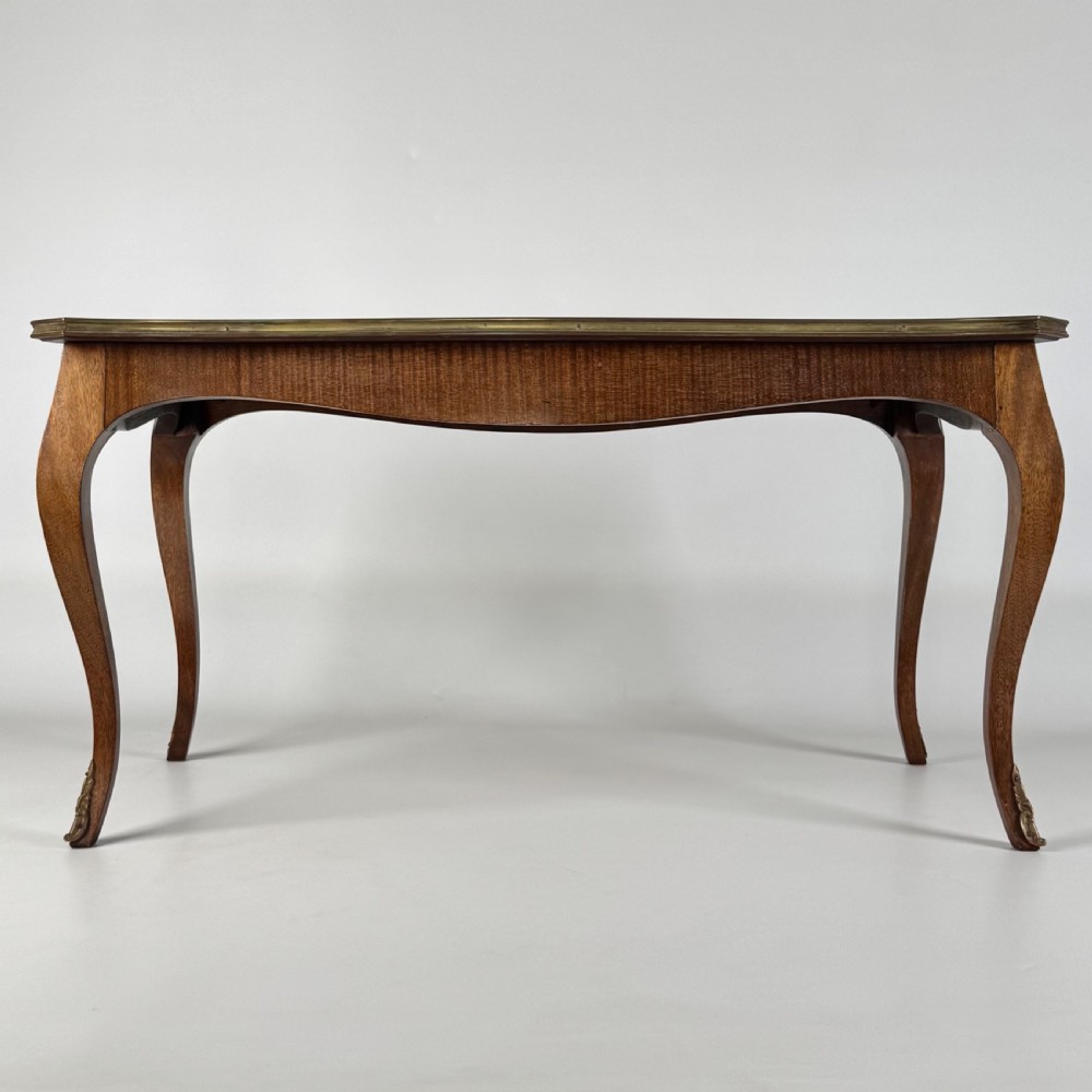  Antique 20th Century French Coffee Table In Mahogany  View V