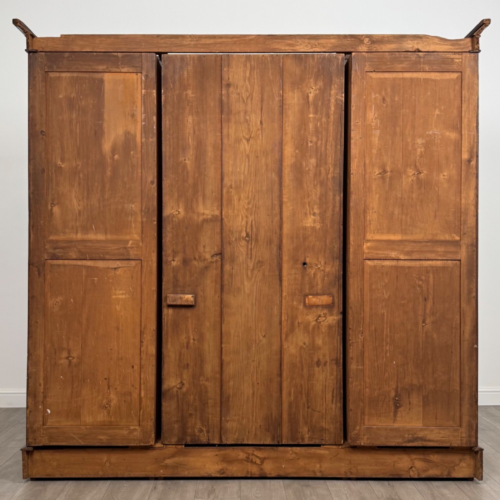 Antique 19th Century Fine Quality Large Mahogany Wardrobe  View VII