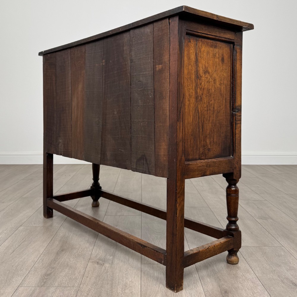  Antique 20th Century Good Quality Small Oak Sideboard  View VII