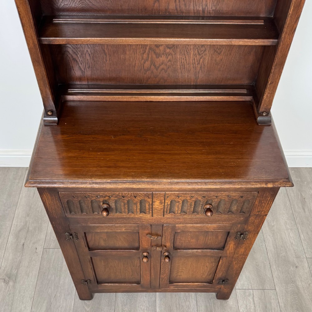 Antique 20th Century Good Quality Dresser In Oak  View X