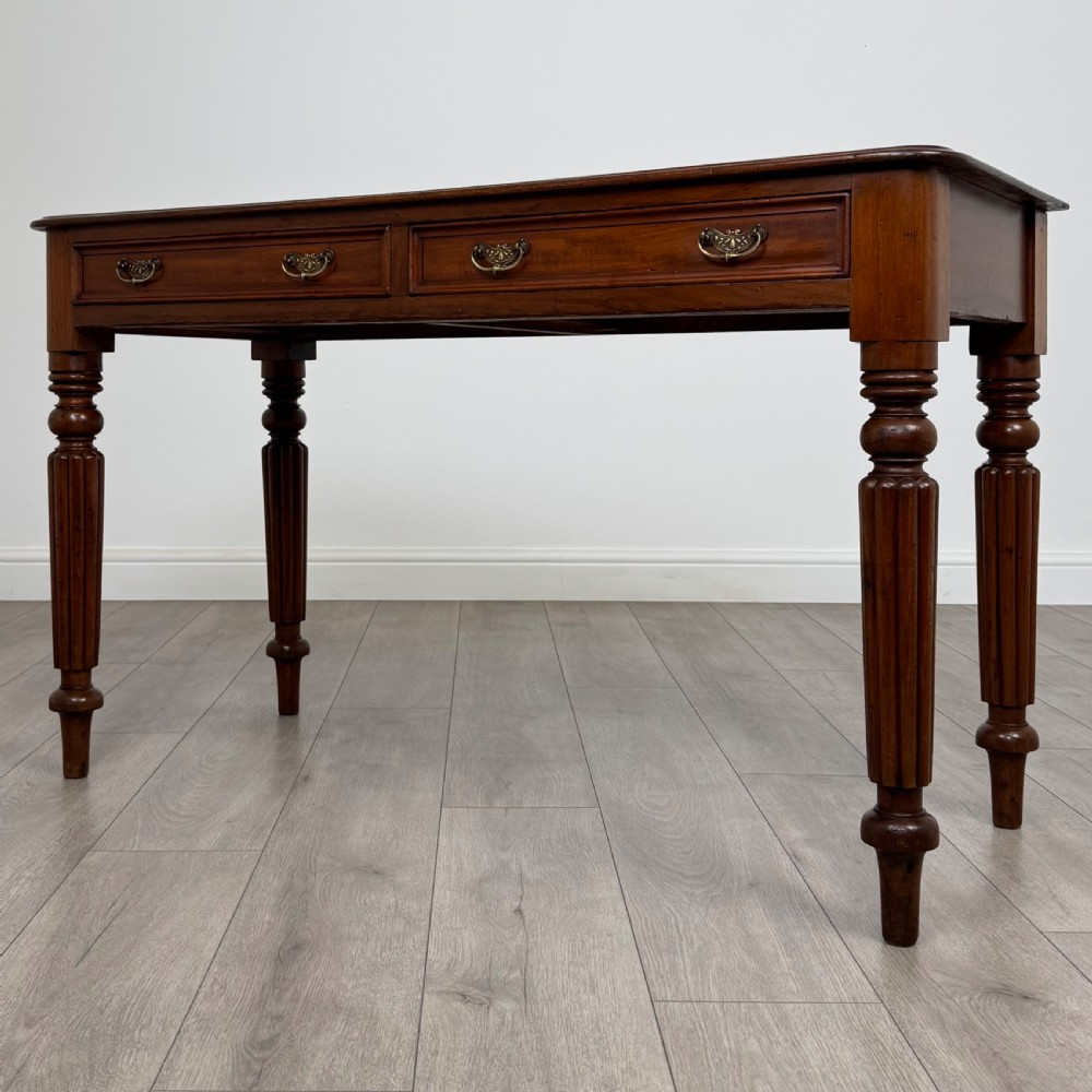 Antique 19th Century Writing Table In Mahogany  View II