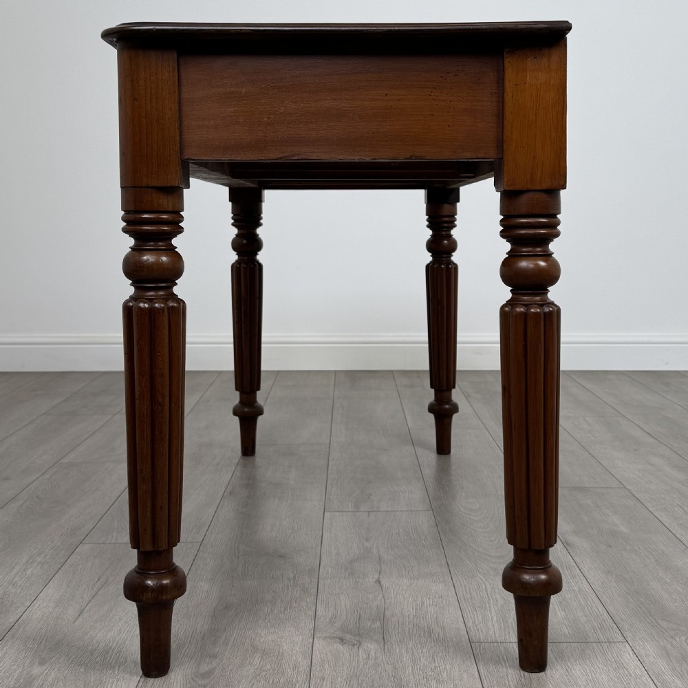 Antique 19th Century Writing Table In Mahogany  View III