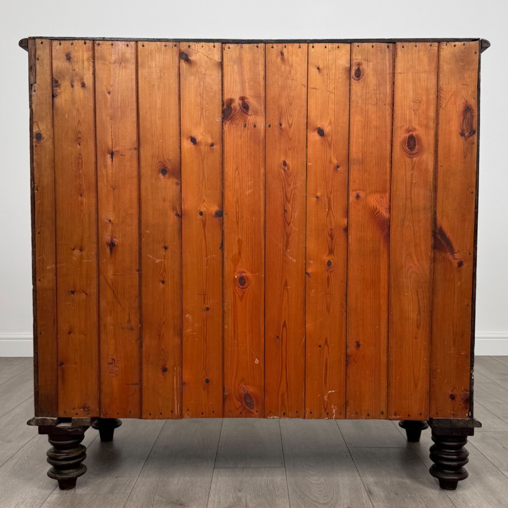 Antique 19th Century Chest Of Drawers In Mahogany  View IV