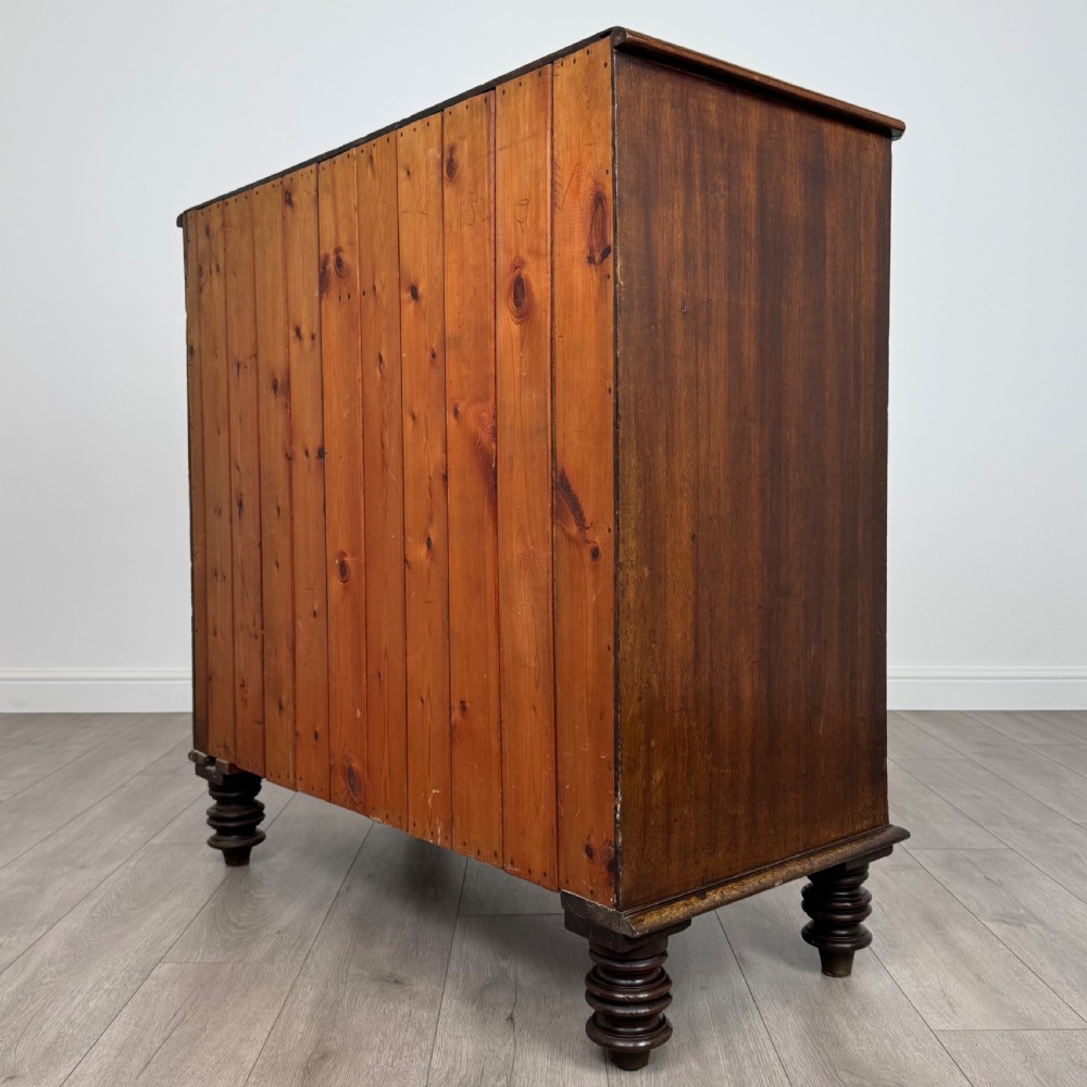 Antique 19th Century Chest Of Drawers In Mahogany  View VI