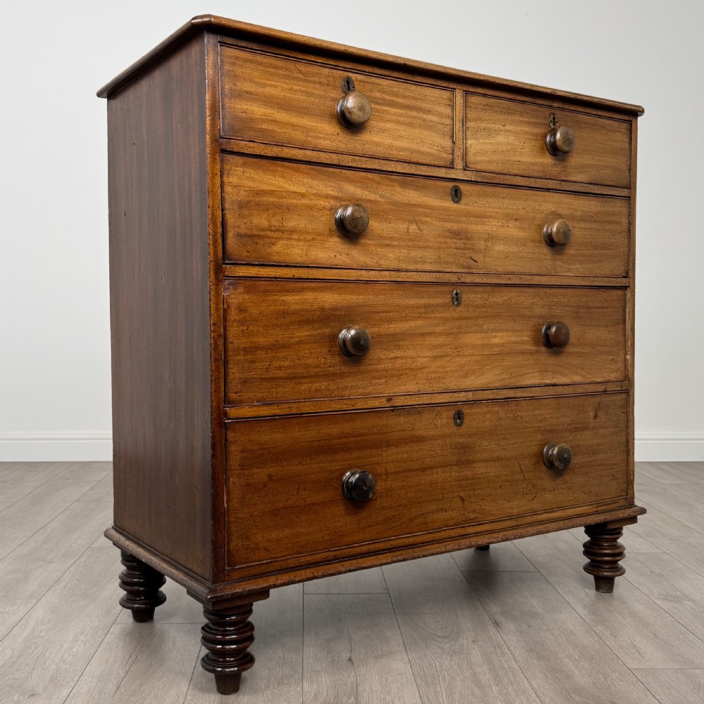 Antique 19th Century Chest Of Drawers In Mahogany  View VIII