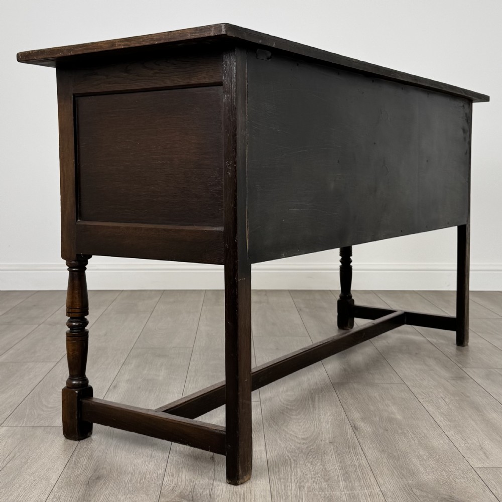 Antique 20th Century Sideboard In Oak  View V