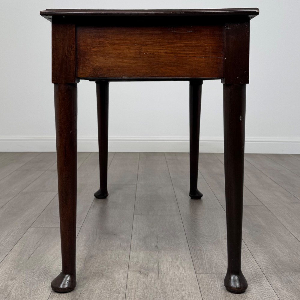 Antique 18th Century Quality Writing Table In Mahogany  View III