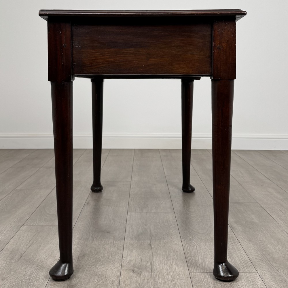 Antique 18th Century Quality Writing Table In Mahogany  View VII