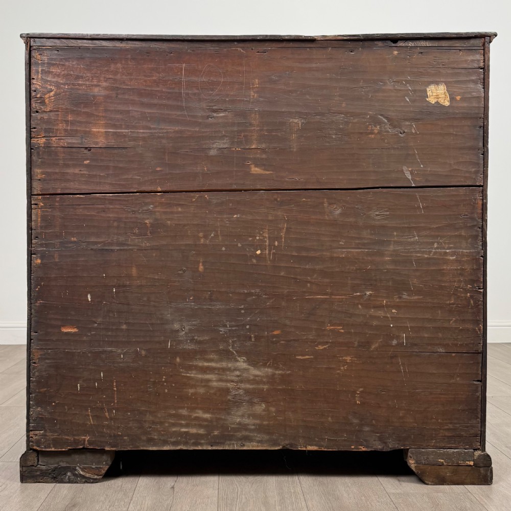 Antique 18th Century Chest Of Drawers In Oak  View V