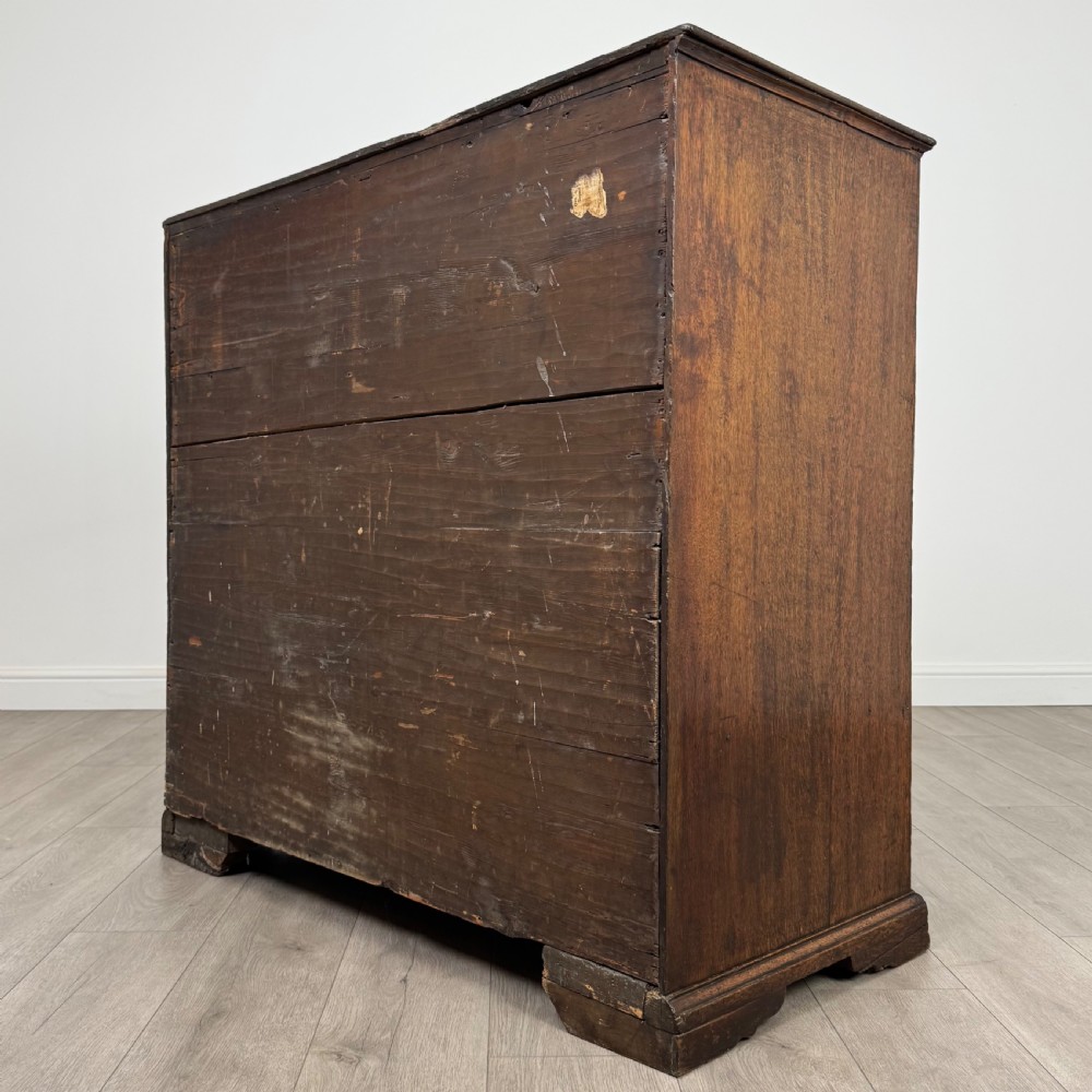 Antique 18th Century Chest Of Drawers In Oak  View VI
