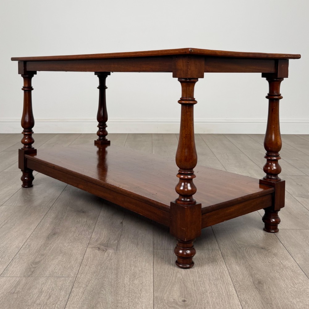 Antique 19th Century Good Quality Coffee Table In Mahogany  View VI