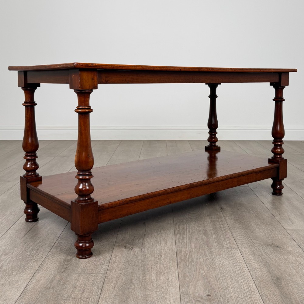 Antique 19th Century Good Quality Coffee Table In Mahogany  View VIII