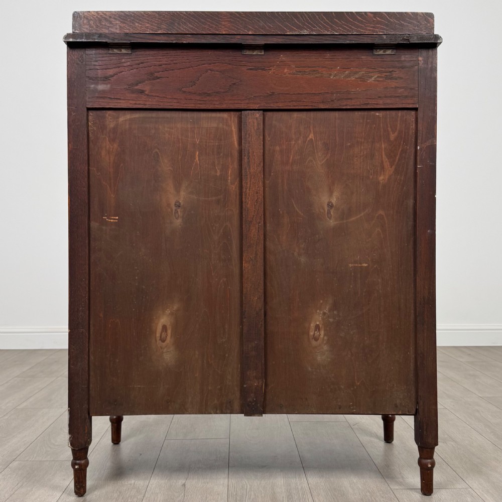 Antique 20th Century Good Quality Oak Chest Of Drawers  View VI