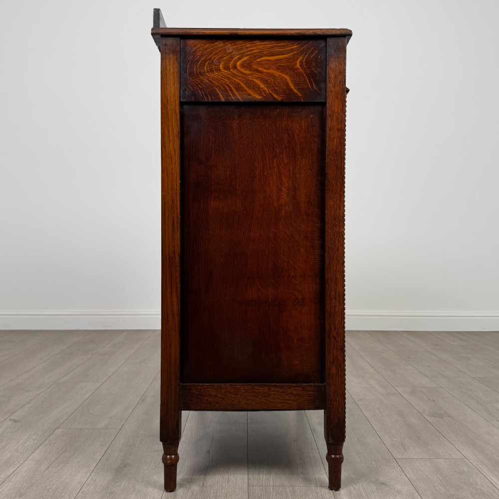 Antique 20th Century Good Quality Oak Chest Of Drawers  View VIII