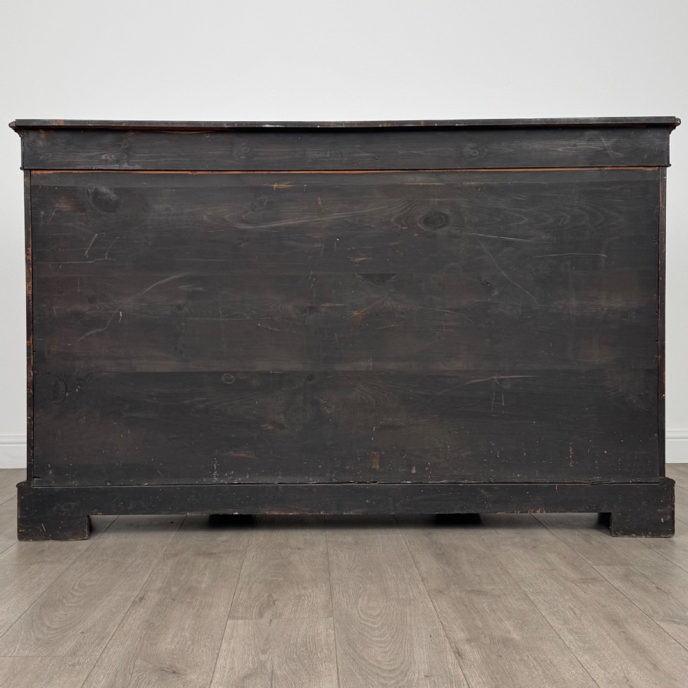 Antique 19th Century Ebonised Credenza Of Finest Quality  View VII
