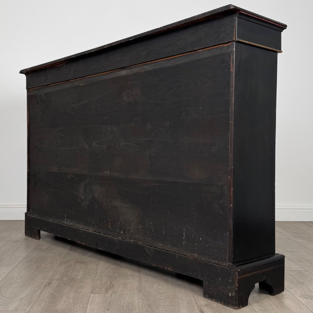 Antique 19th Century Ebonised Credenza Of Finest Quality  View VIII