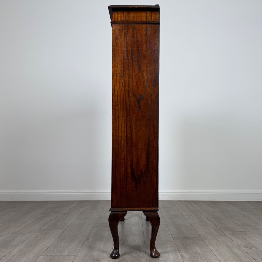 Antique 20th Century Good Quality Cabinet In Oak  View V